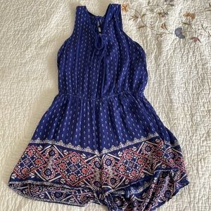 Blue romper